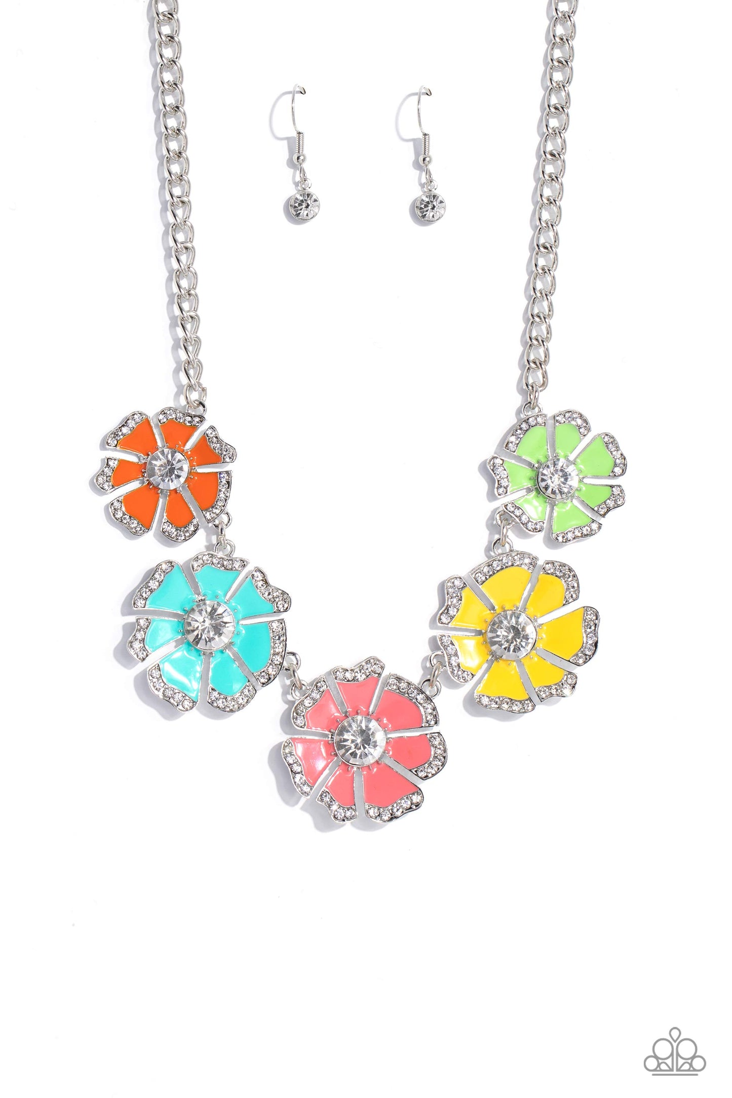 Paparazzi Playful Posies-Multi Necklace