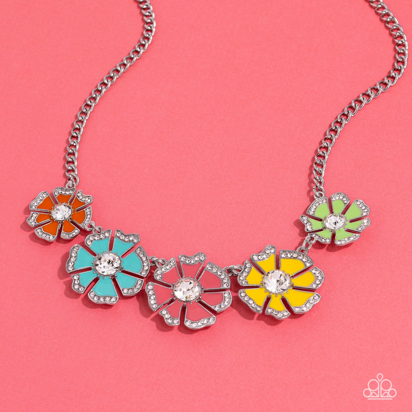 Paparazzi Playful Posies-Multi Necklace