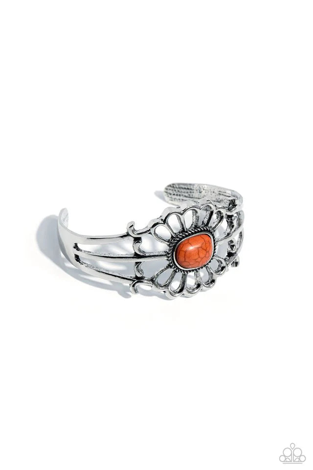 Paparazzi Natural Need-Orange Bracelet