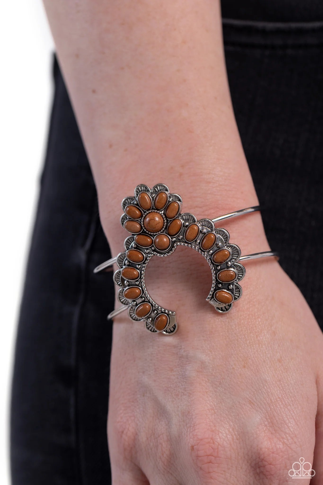 Paparazzi ZEN Play On-Brown Bracelet