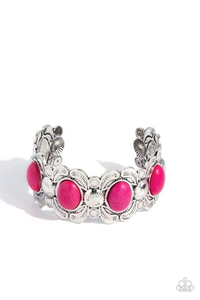 Paparazzi Sandstone Serenade - Pink Bracelet