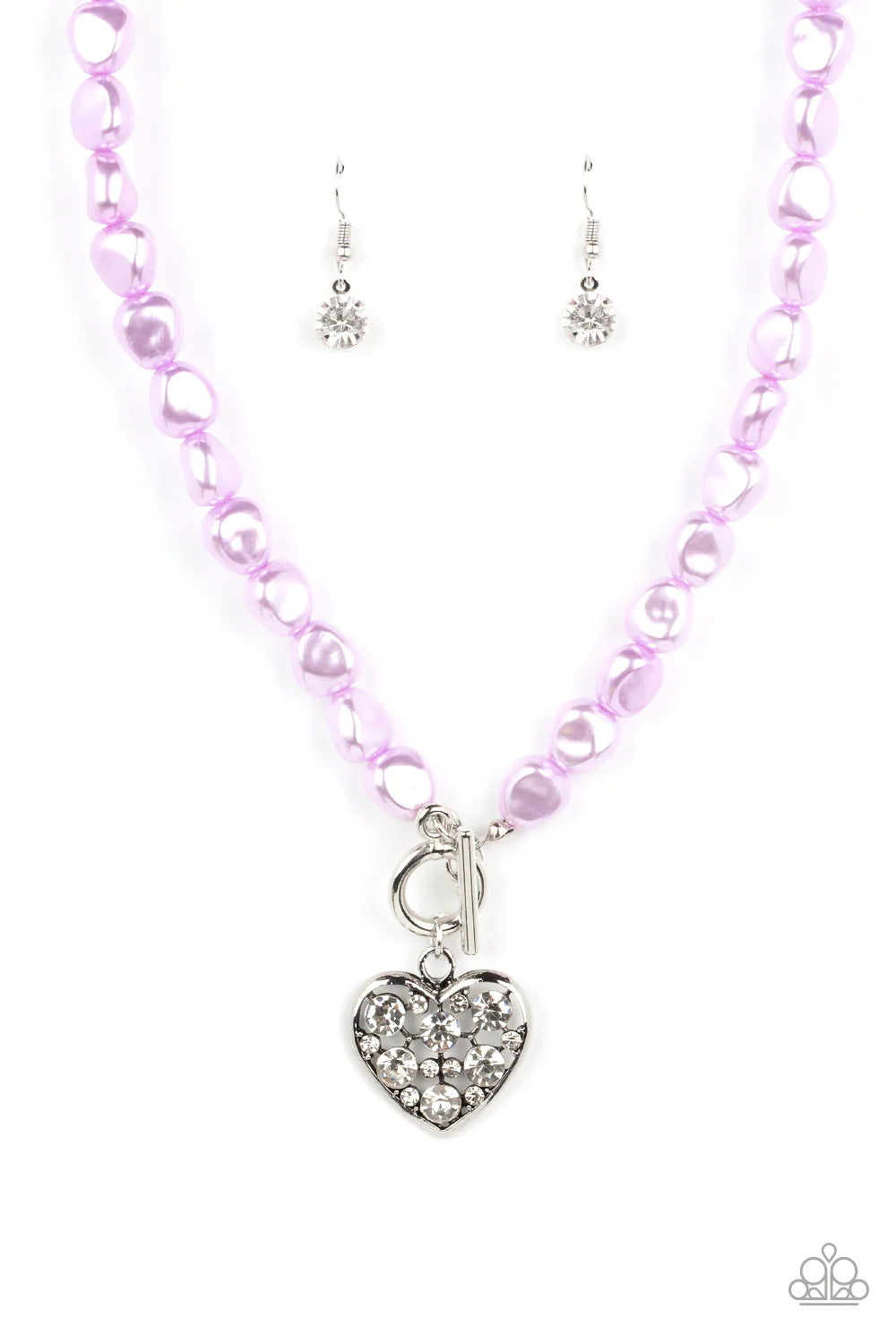 Color Me Smitten - Purple Necklace - Paparazzi Accessories