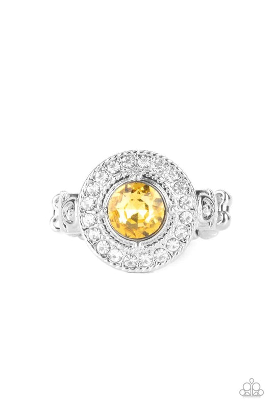 Paparazzi Ring ~ Targeted Timelessness - Yellow