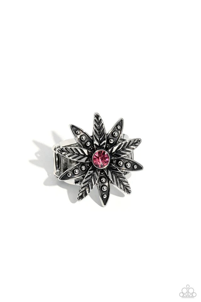 Paparazzi Sunflower Season-Pink Ring