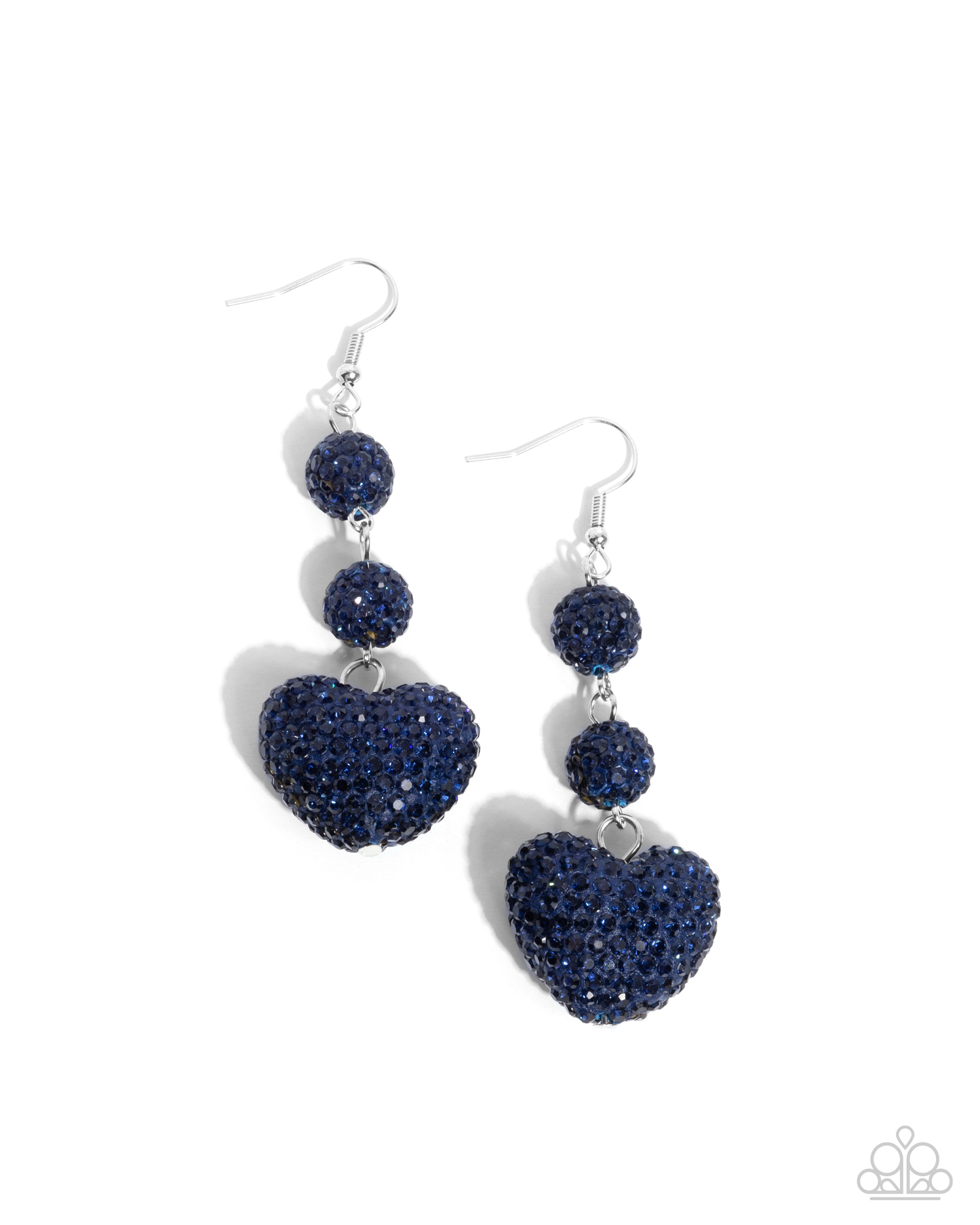 Paparazzi Vision in Shimmer - Blue Earring  P5RE-BLXX-308XX