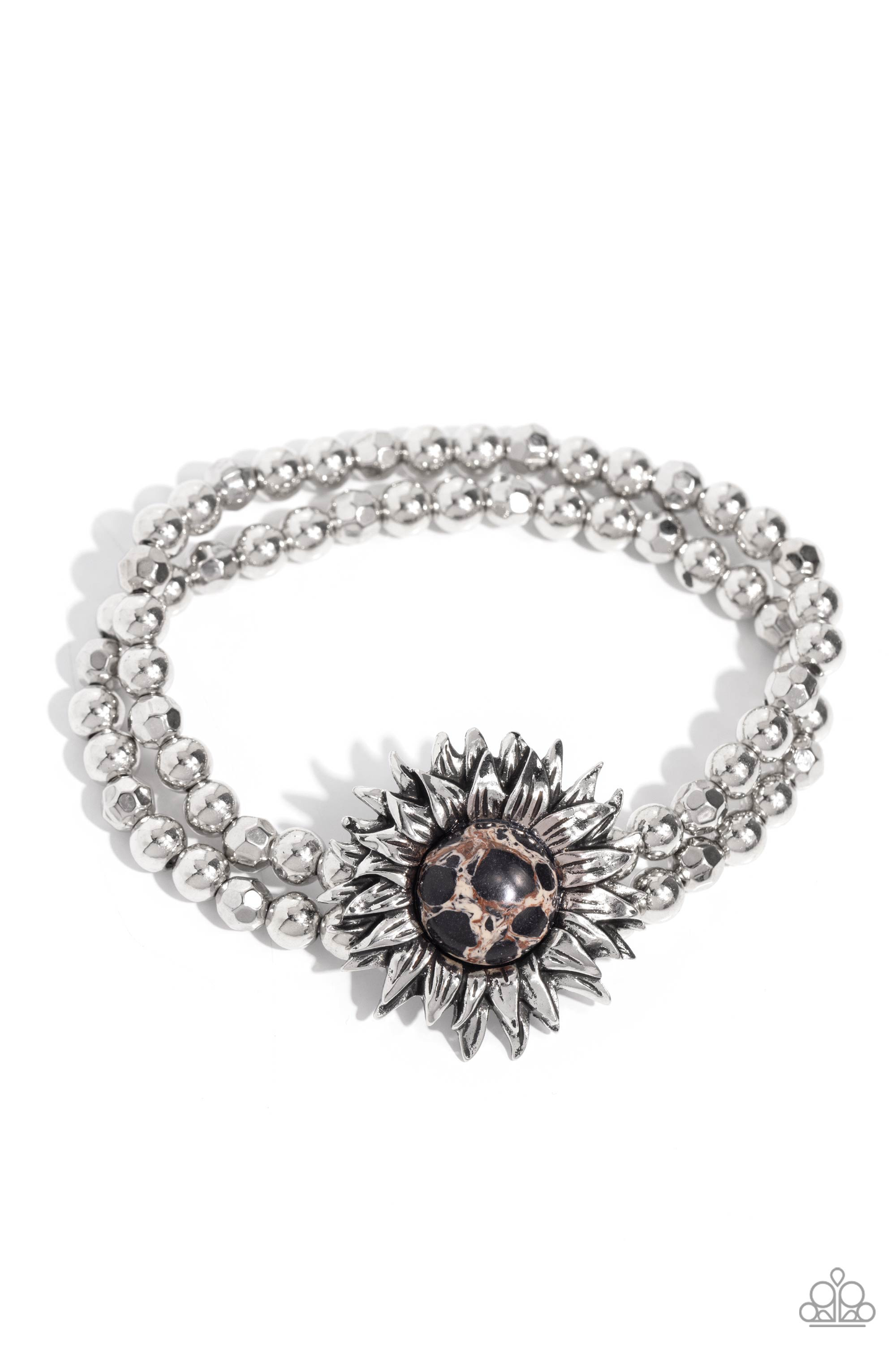 Paparazzi Sunflower Serenity - Black Bracelet P9SE-BKXX-341XX