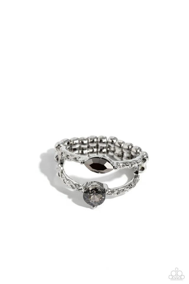 Paparazzi Embraceable Elegance-Silver Ring