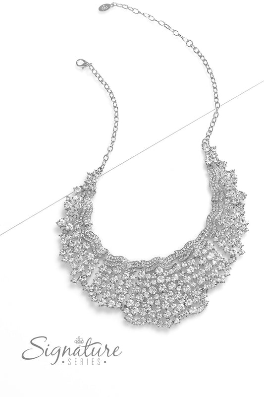 Paparazzi The DEtta-Silver Necklace Z2308