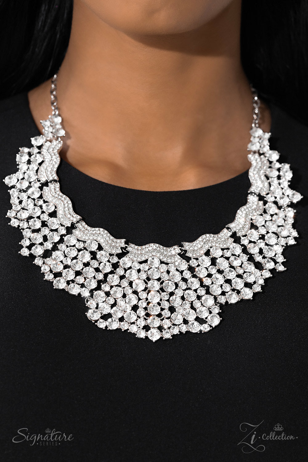 Paparazzi The DEtta-Silver Necklace Z2308