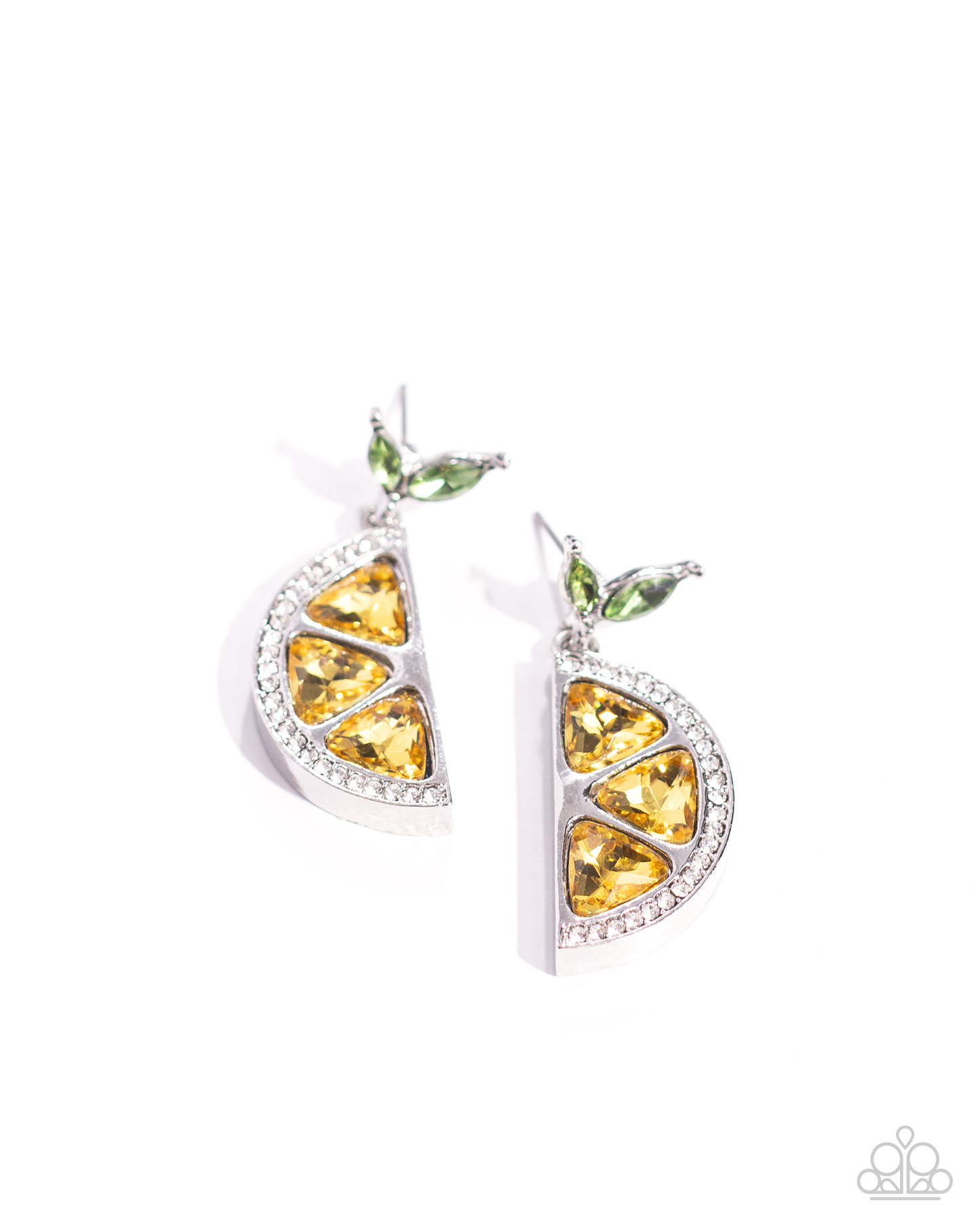 Paparazzi Lady Lemon - Yellow Post Earring  P5PO-YWXX-045XX