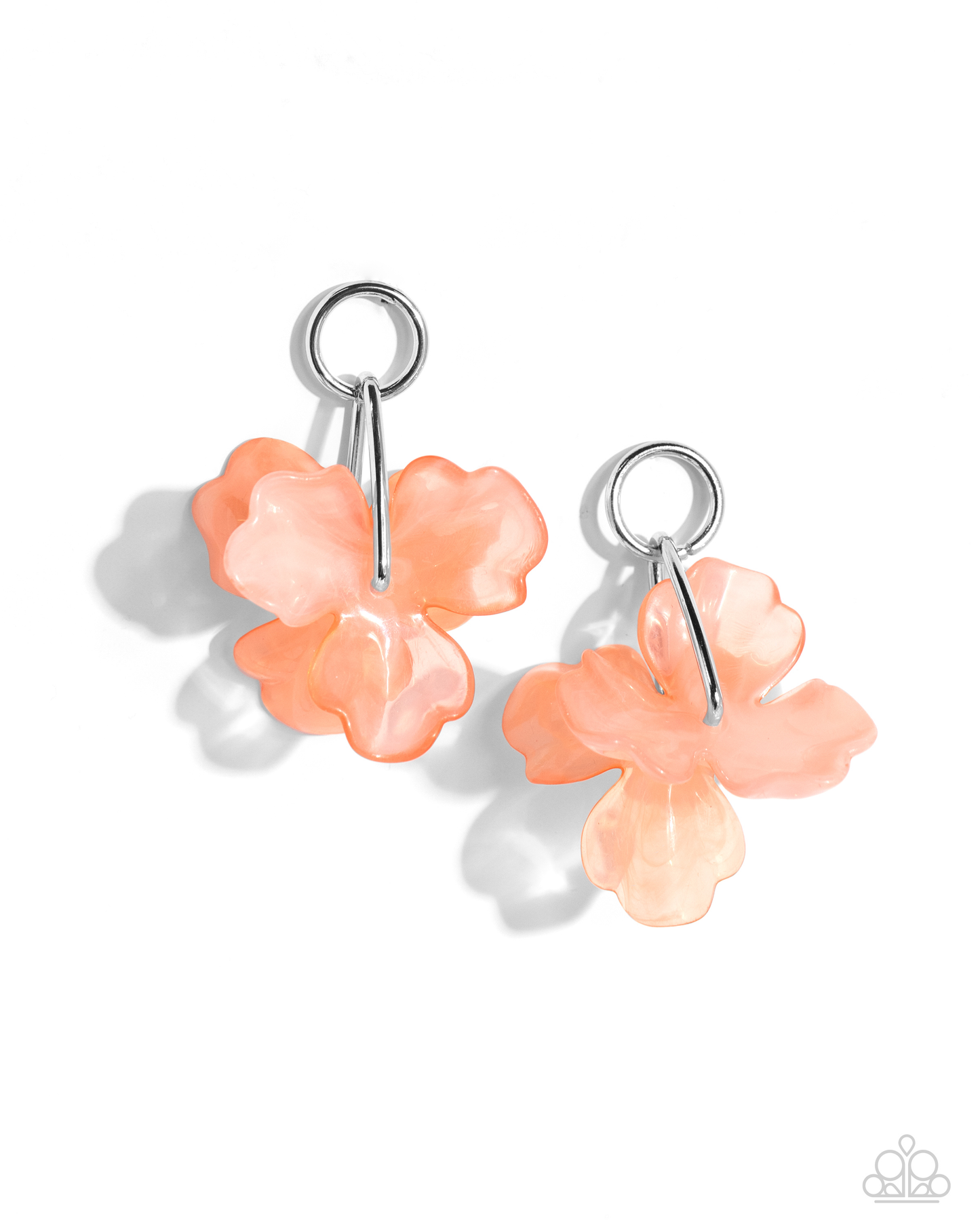 Paparazzi Glassy Garden - Orange Post Earring P5PO-OGXX-039XX