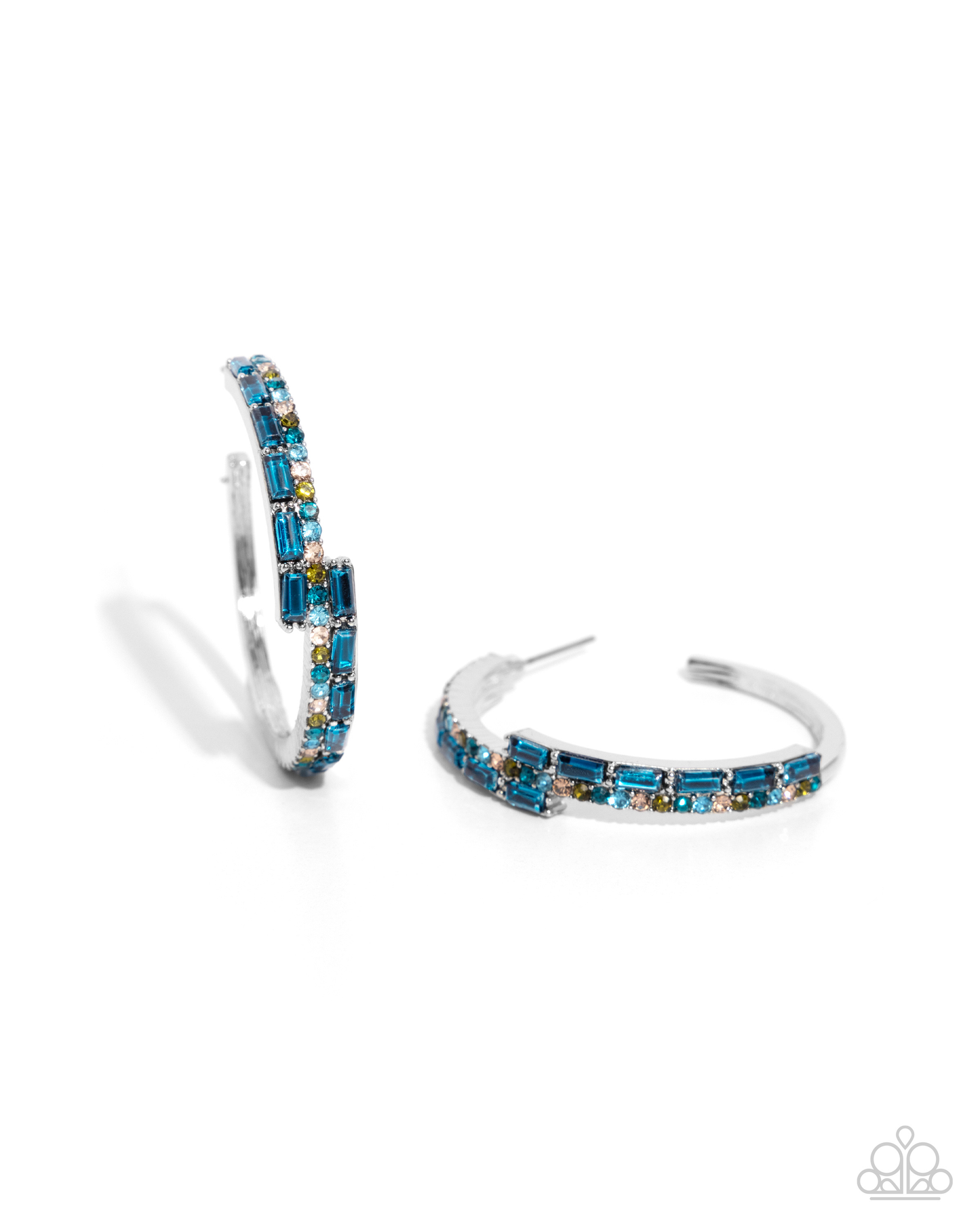 Paparazzi Ritzy Reputation - Blue Post Earring  P5HO-BLXX-072XX