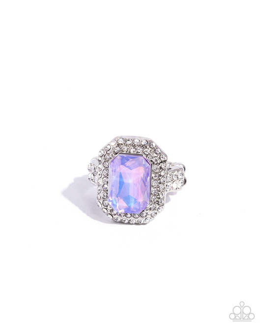 Paparazzi Faceted Fidelity - Purple Ring P4RE-PRXX-205XX