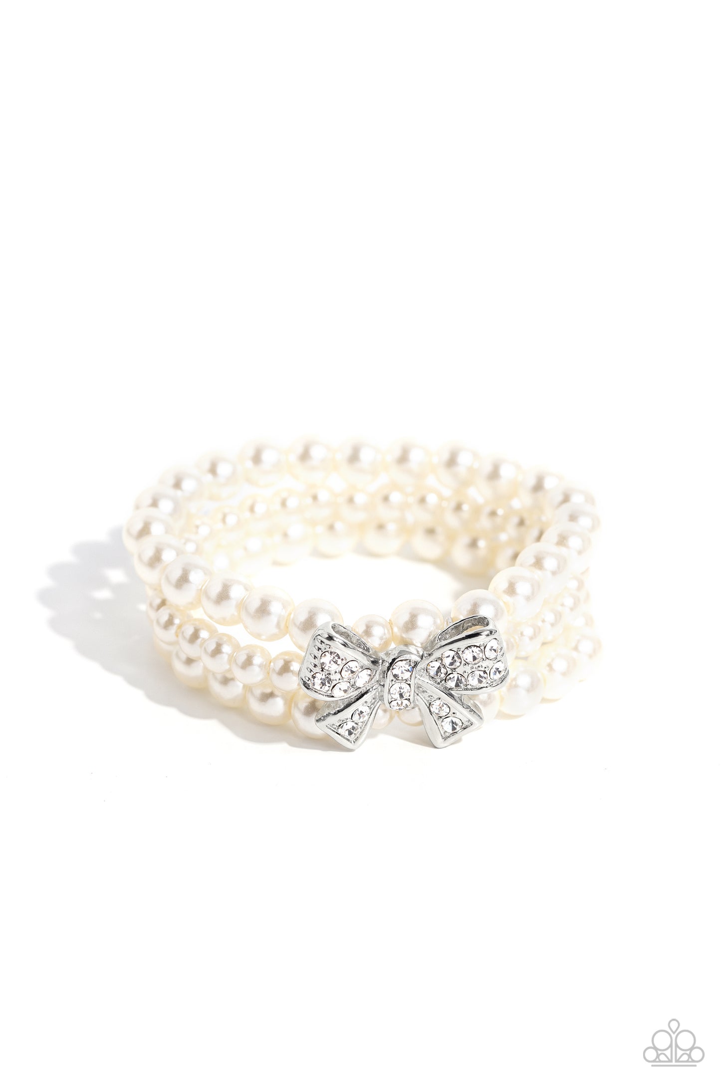 Paparazzi How Do You Do? - White Pearl Bracelets P9RE-WTXX-569XX