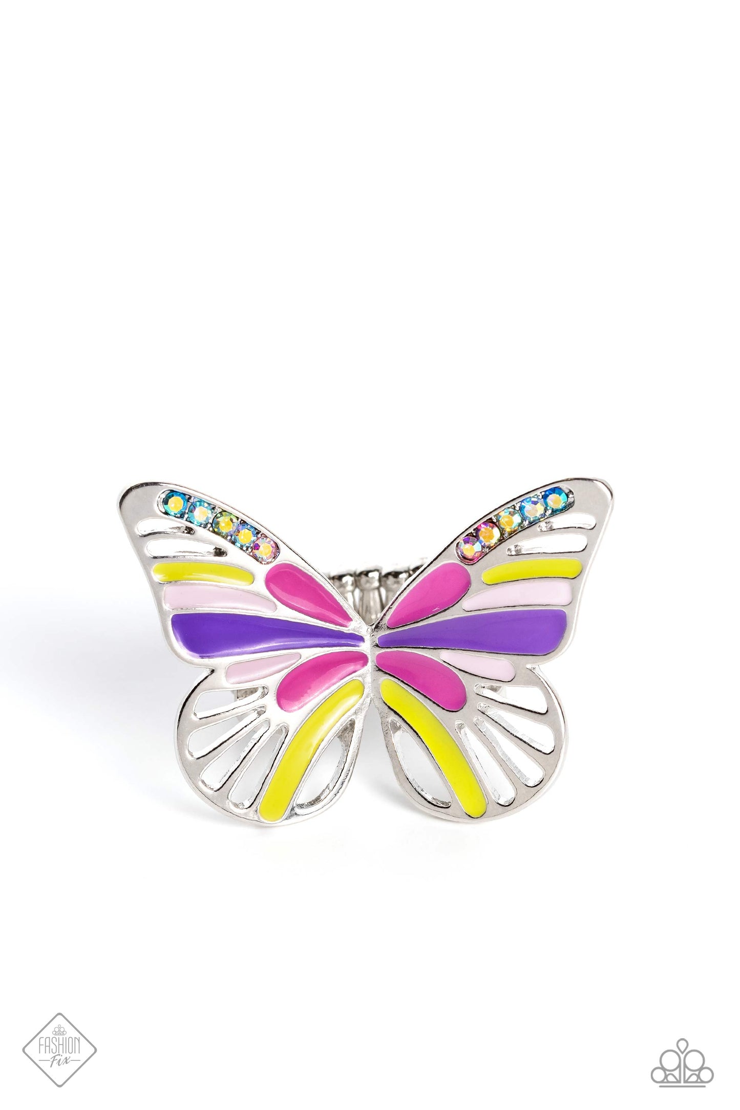 Paparazzi Do the FLIGHT Thing - Multi Ring Item #P4WH-MTXX-028PS