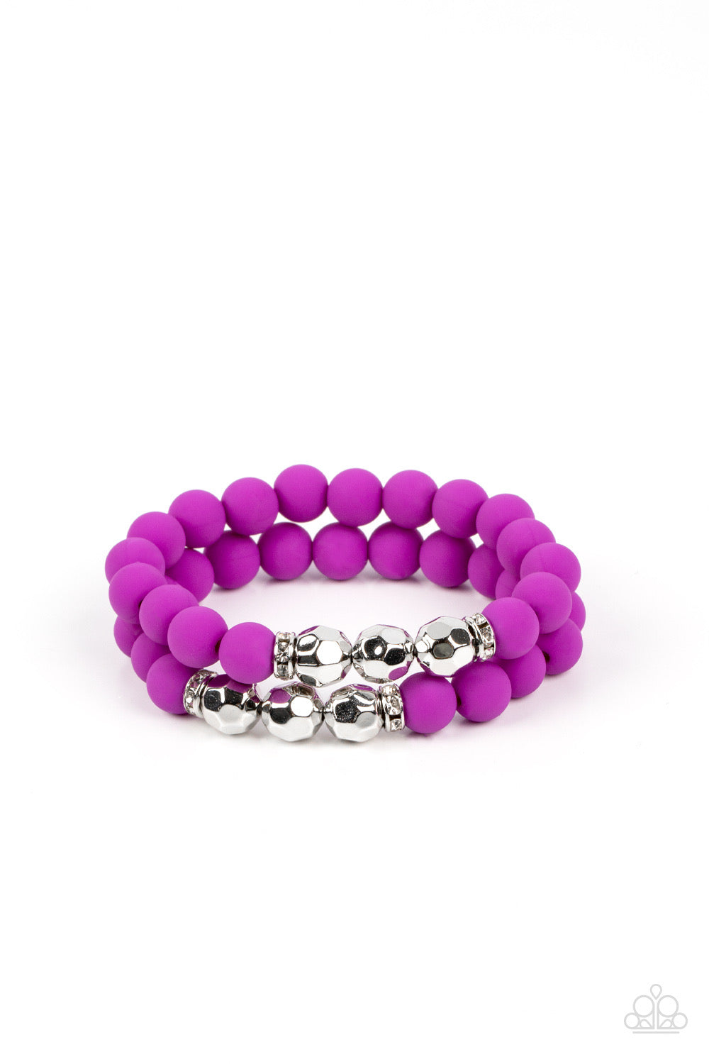 Paparazzi Dip and Dive - Purple Bracelet P9WH-PRXX-277IQ