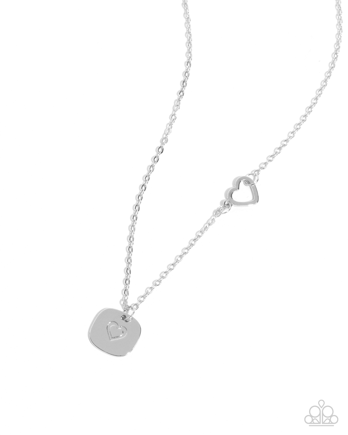 Paparazzi When Can I See You Again? - Silver Necklace P2DA-SVXX-427XX