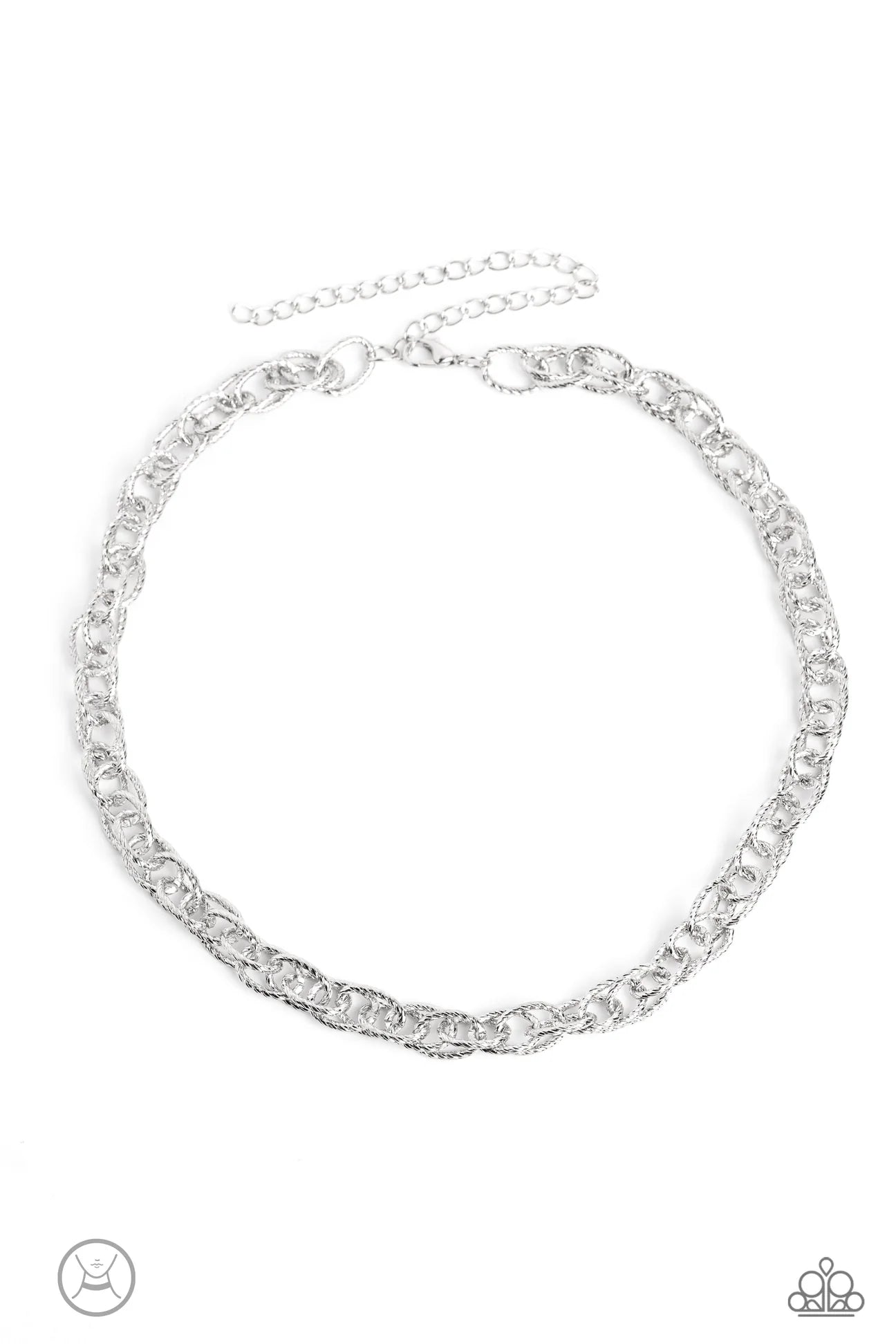 If I Only Had a CHAIN - Silver Necklace - Paparazzi Accessories