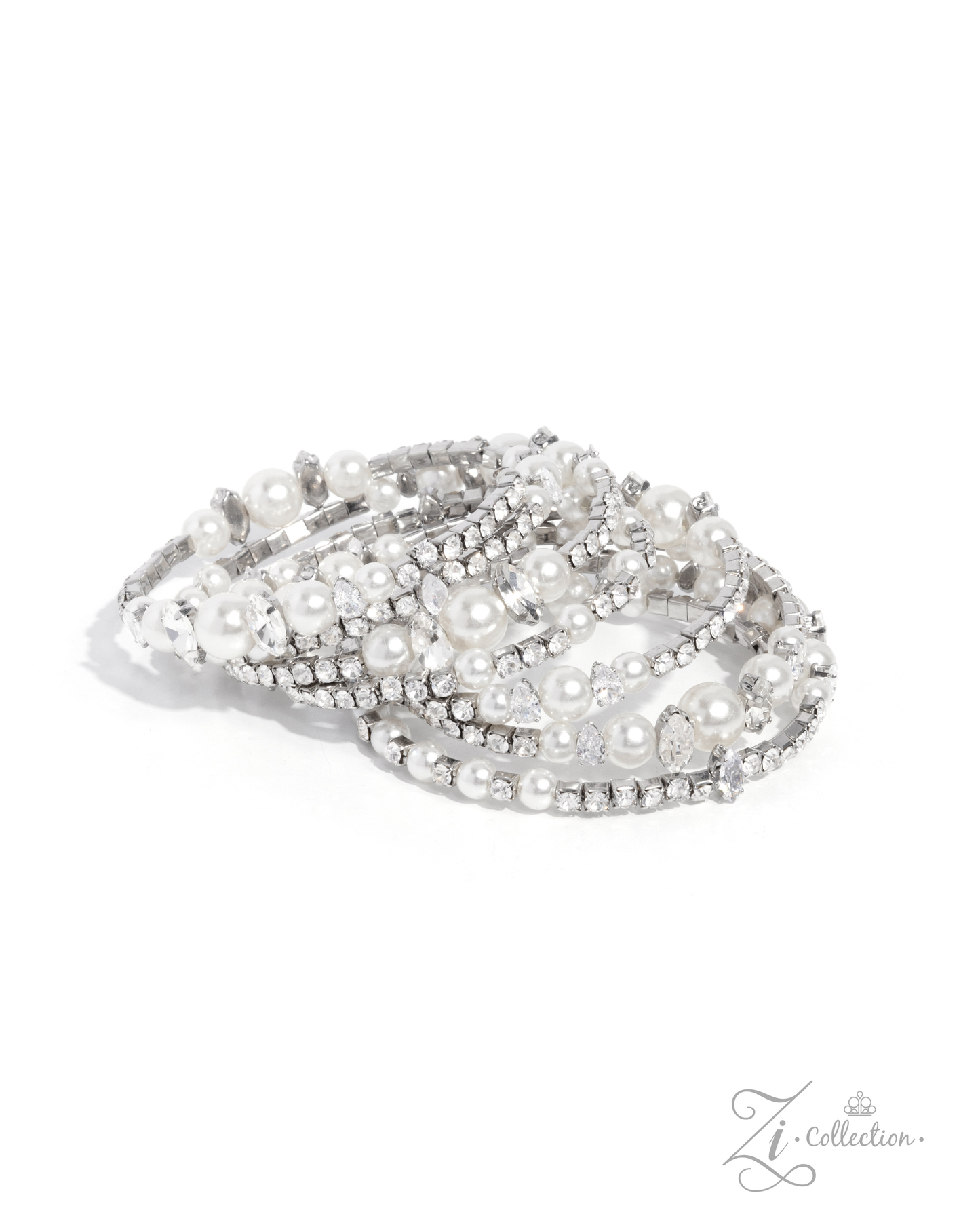 Paparazzi Sentimental Value - White Zi Bracelet Z2422