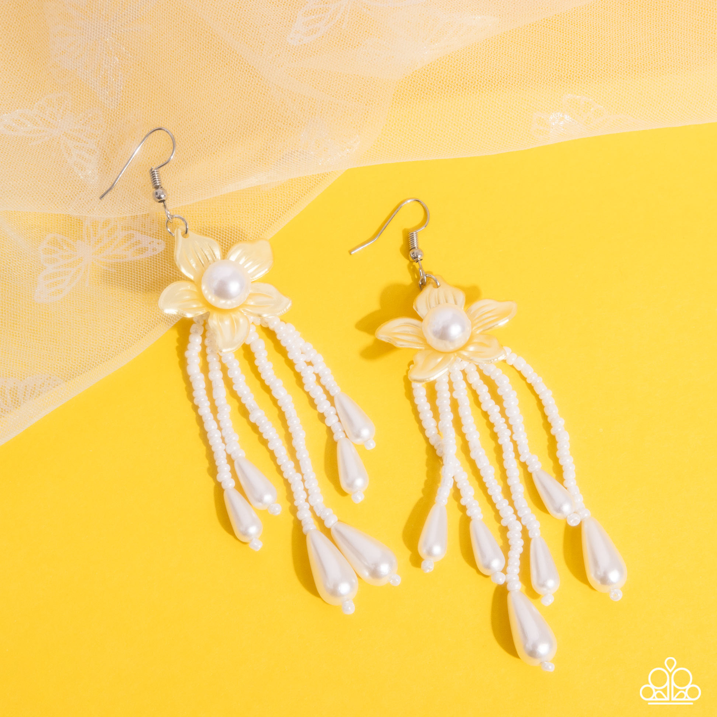 Paparazzi Prom Personality - Yellow Earring P5WH-YWXX-193XX