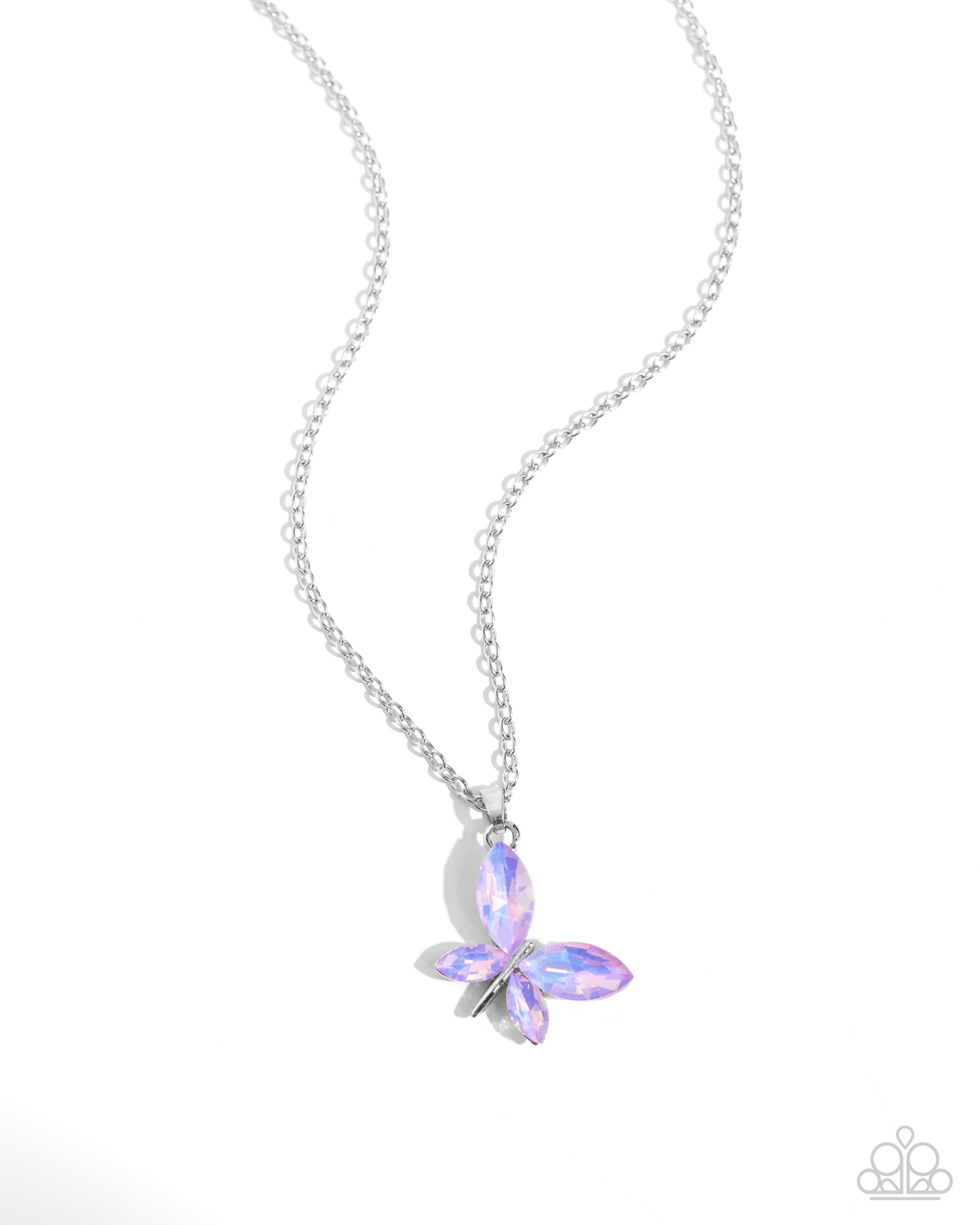 Paparazzi Aerial Aria - Purple Necklace  P2RE-PRXX-333XX