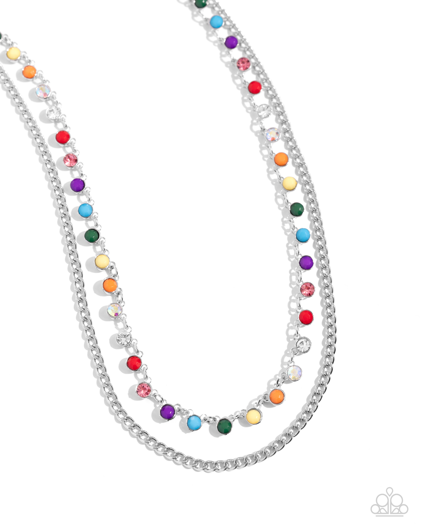 Paparazzi Delicate Dame - Multi Necklace P2RE-MTXX-237XX