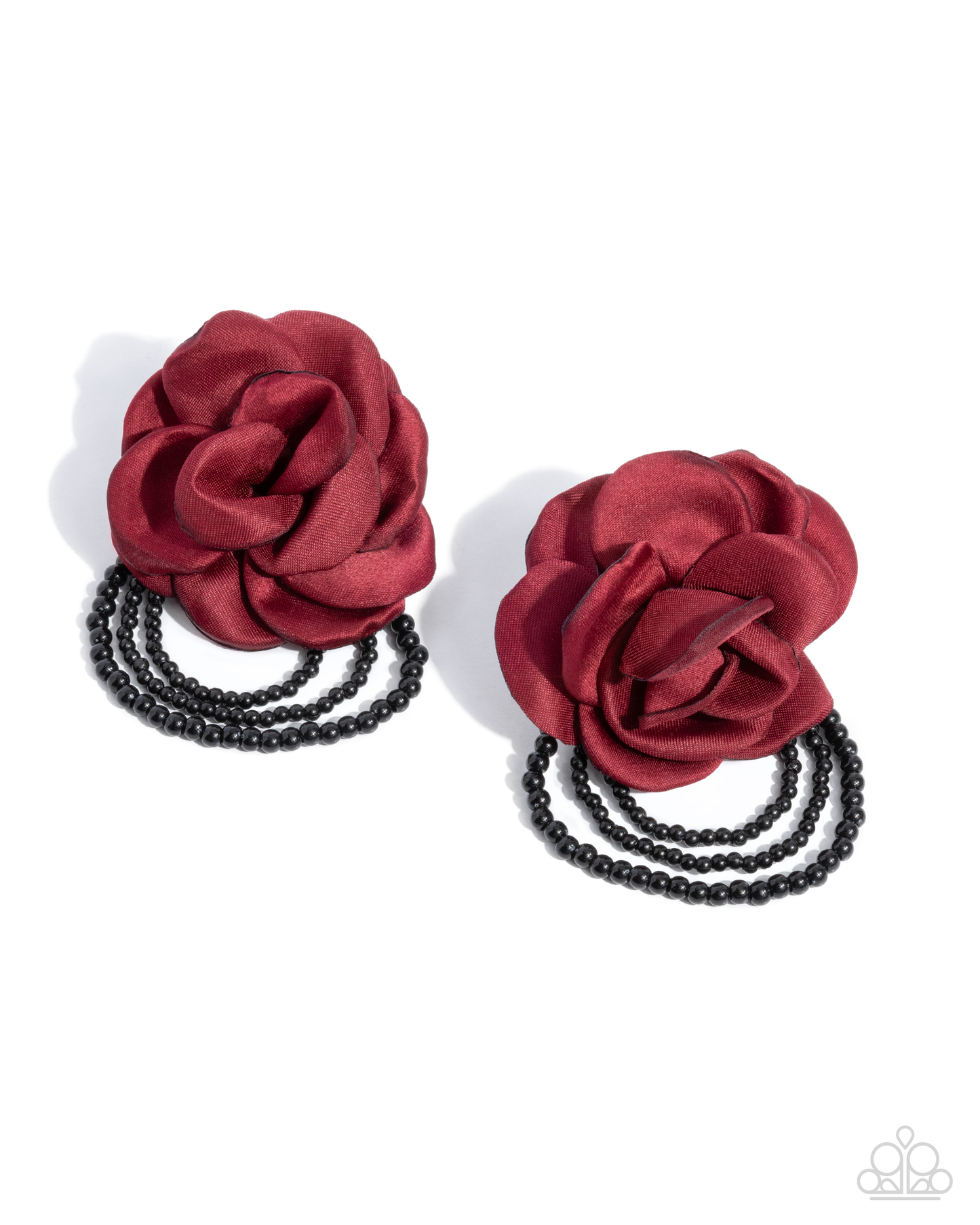 Paparazzi Dramatic Dame - Red Post Earring P5PO-RDXX-073XX