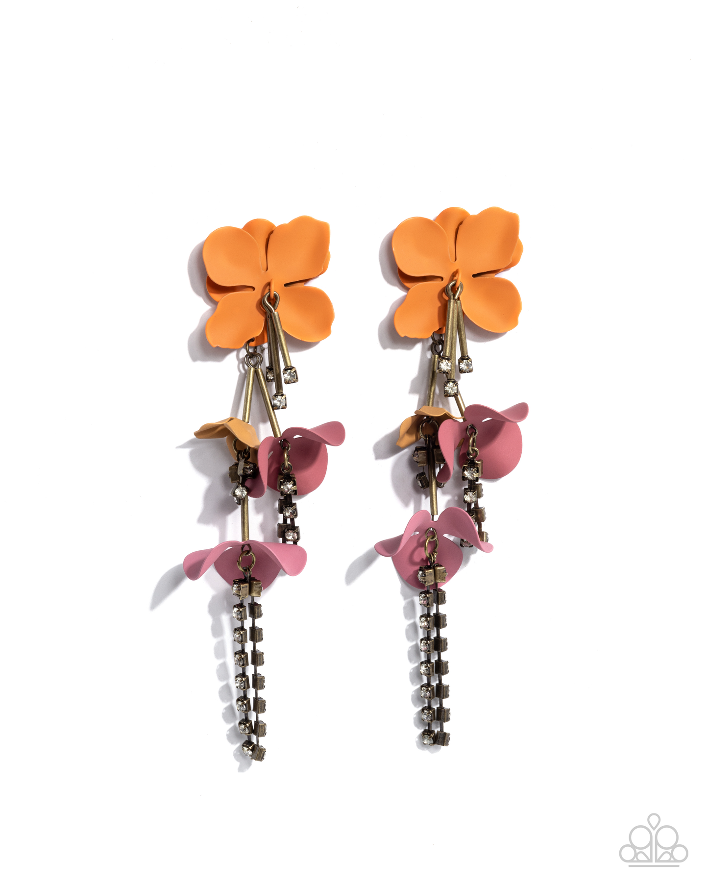 Paparazzi Capitol Chic - Multi Post Earring  P5PO-MTXX-144XX