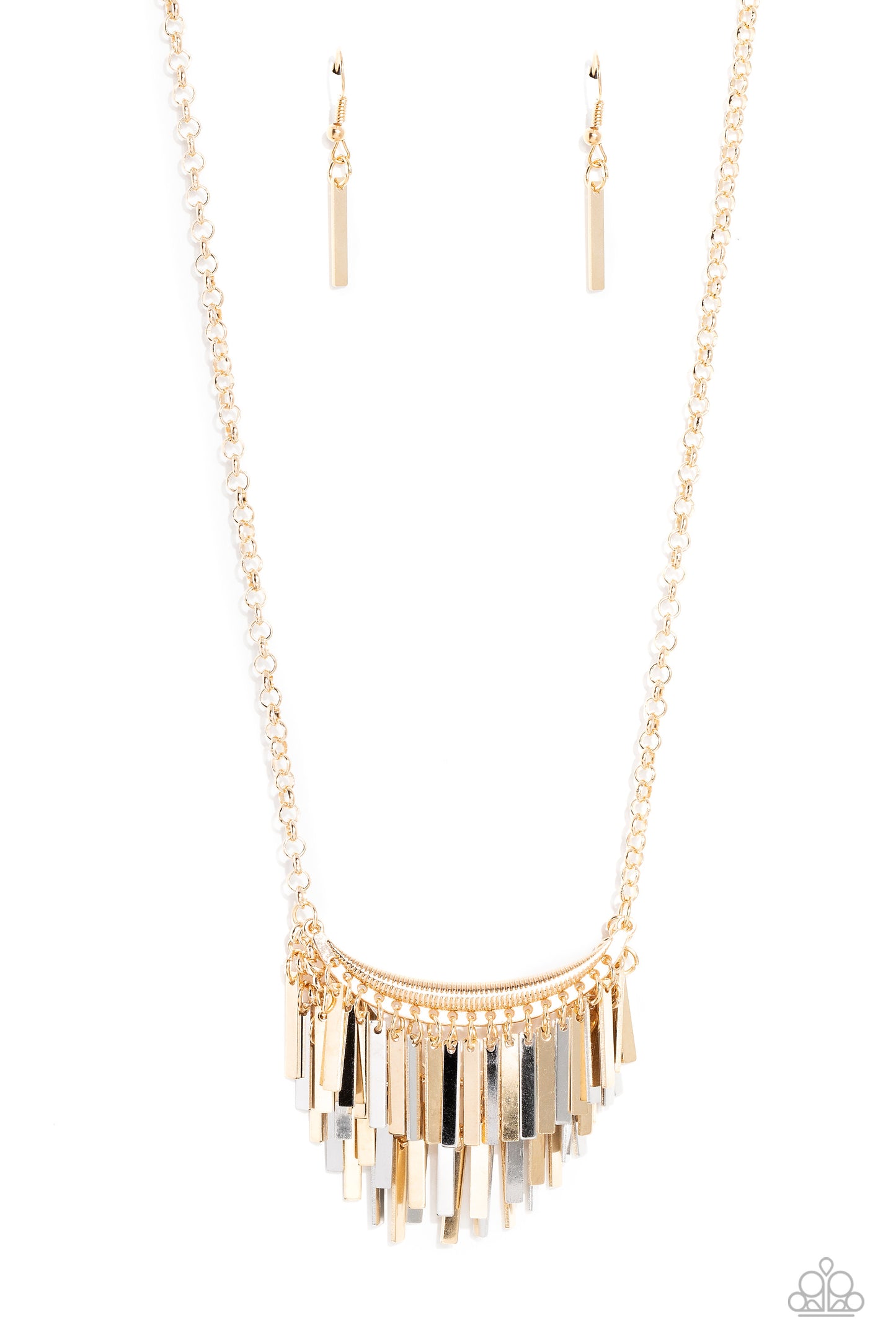 Paparazzi Leading MANE - Gold Necklace P2DA-GDXX-289XX