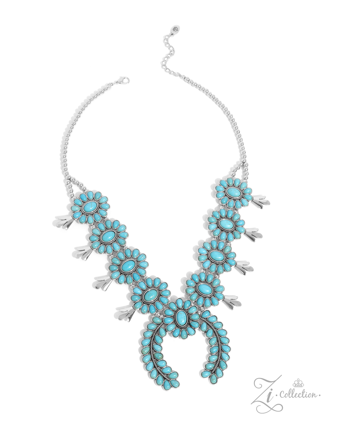 Paparazzi The Shelby-Blue Zi Collection Necklace Z2409