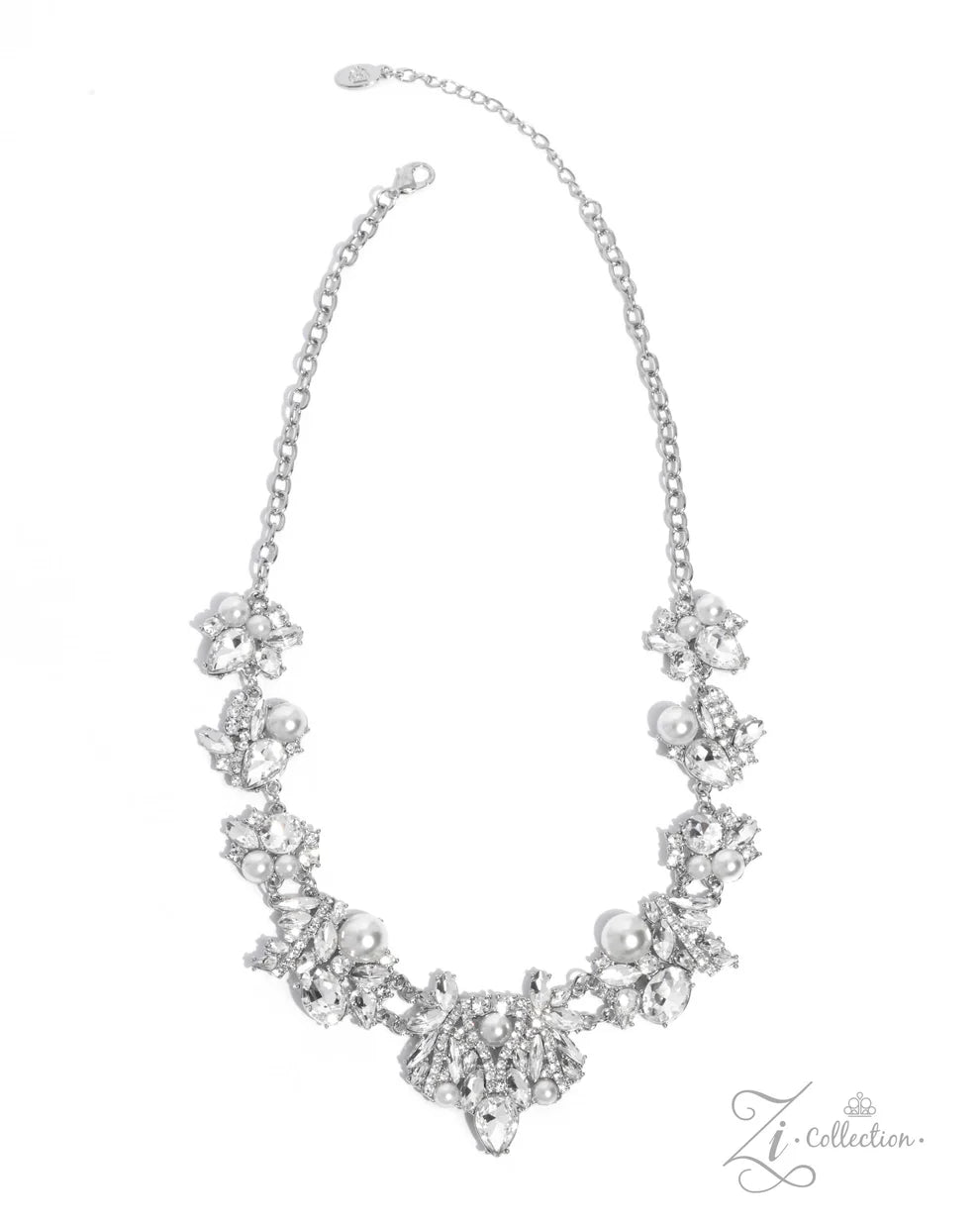 PAPARAZZI ACCESSORIES Paparazzi ZI Necklace - The Aleshia-White