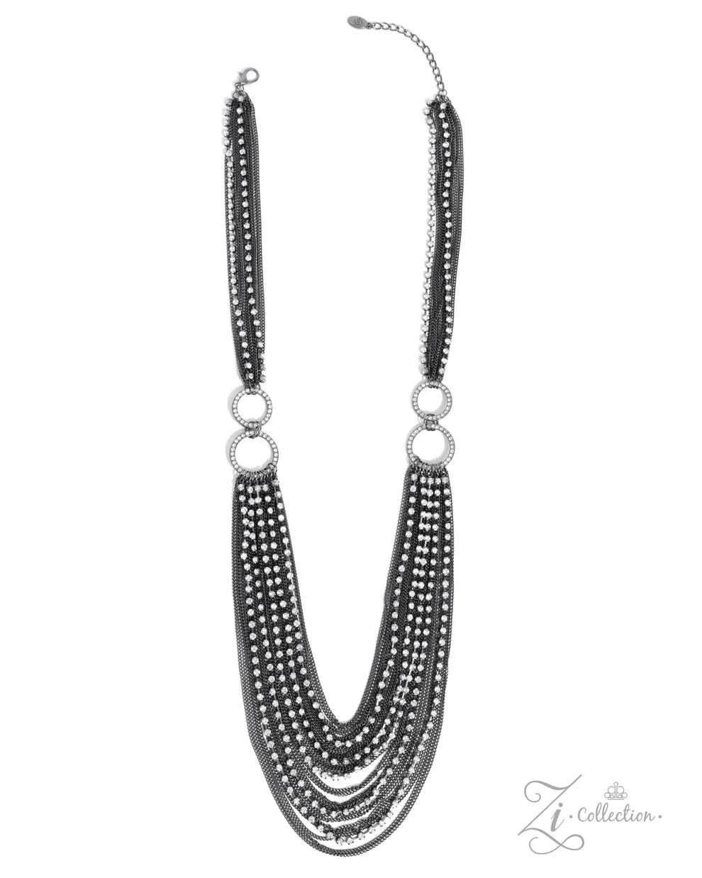 Paparazzi ZI Necklace - The Janet-Black