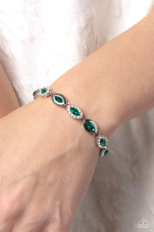 Paparazzi Bracelet ~ Some Serious Sparkle - Green