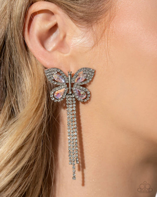 Paparazzi Earring ~ Next SOAR - Pink Earring