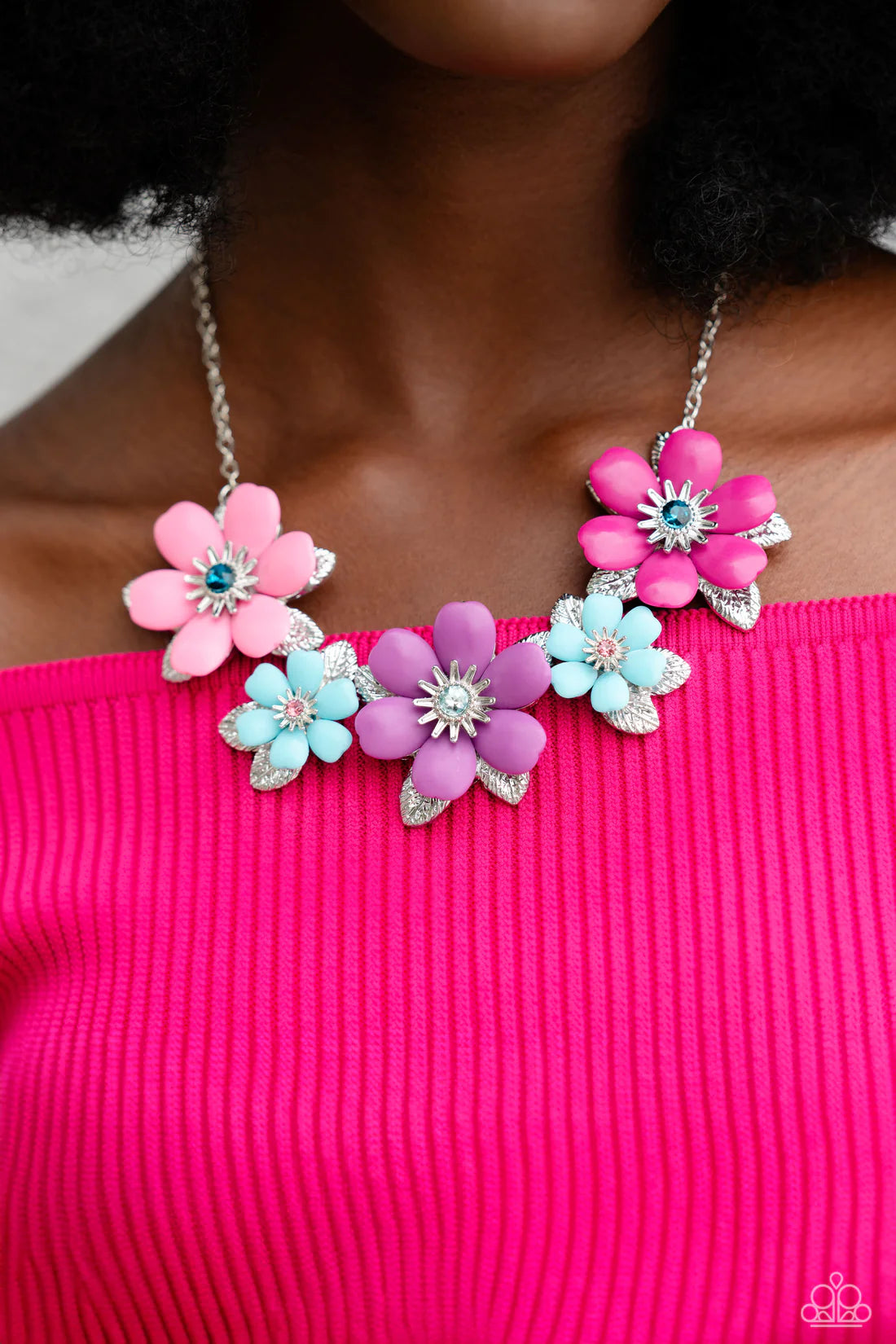 Paparazzi Necklace ~ Well-Mannered Whimsy - Pink