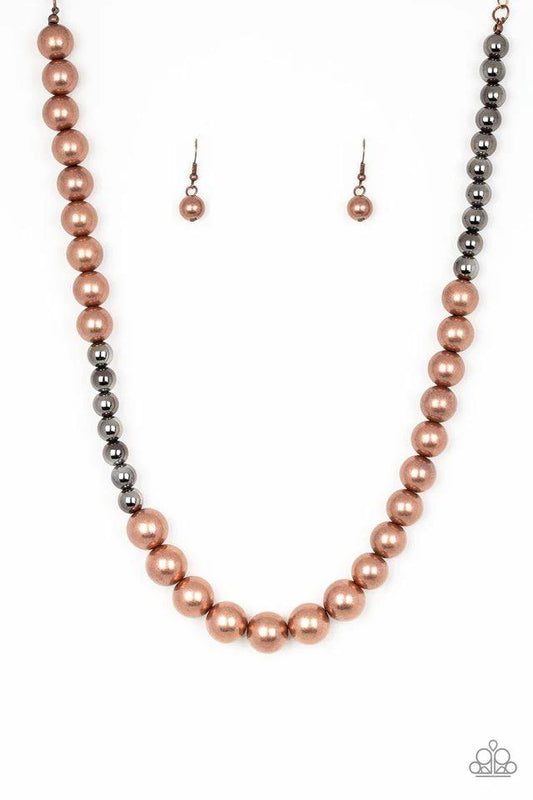 Paparazzi Power To The People - Copper Necklace