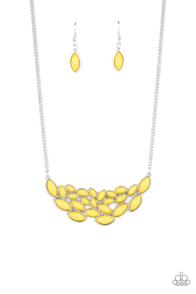 Paparazzi Eden Escape - Yellow Necklace