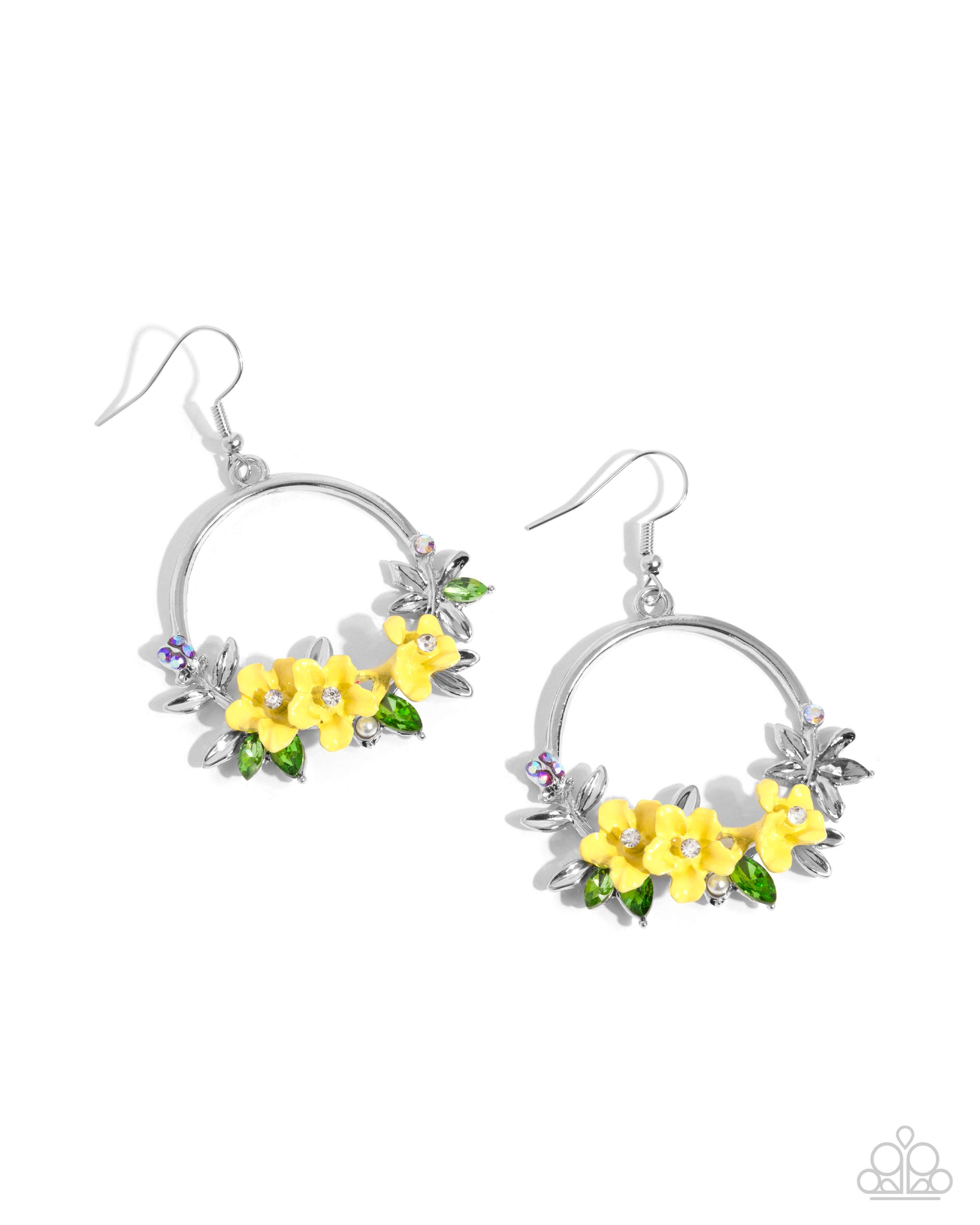 Paparazzi Fairy Freestyle - Yellow Earring P5WH-YWXX-194XX