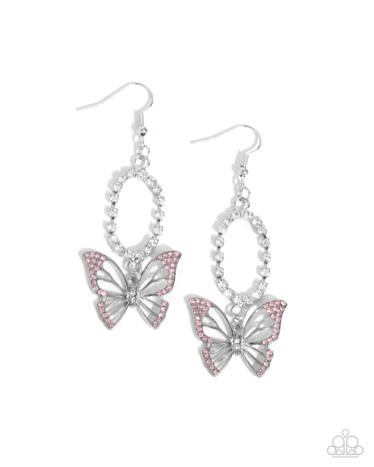 Paparazzi Aerial Avenue - Pink Earring P5RE-PKXX-284XX