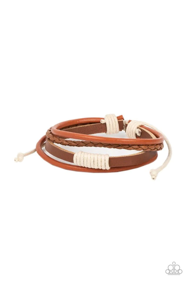 Paparazzi Bracelet ~ Trail Scout - Orange