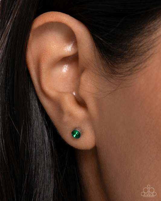 Logical Light - Green Post Earring P5PO-GRXX-063XX