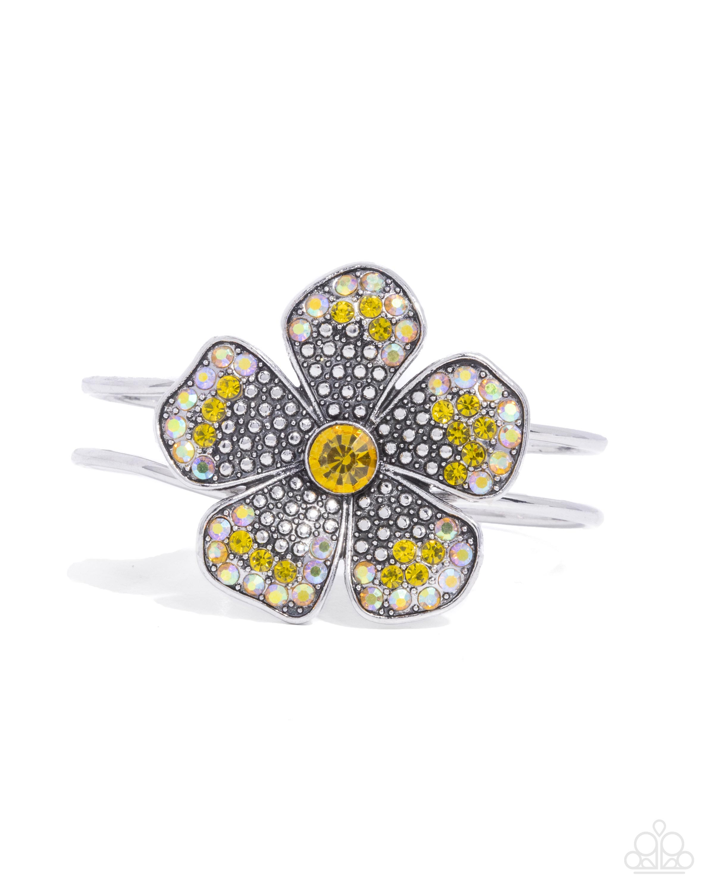 Paparazzi Bedazzled Bloom - Yellow Bracelet P9RE-YWXX-037XX