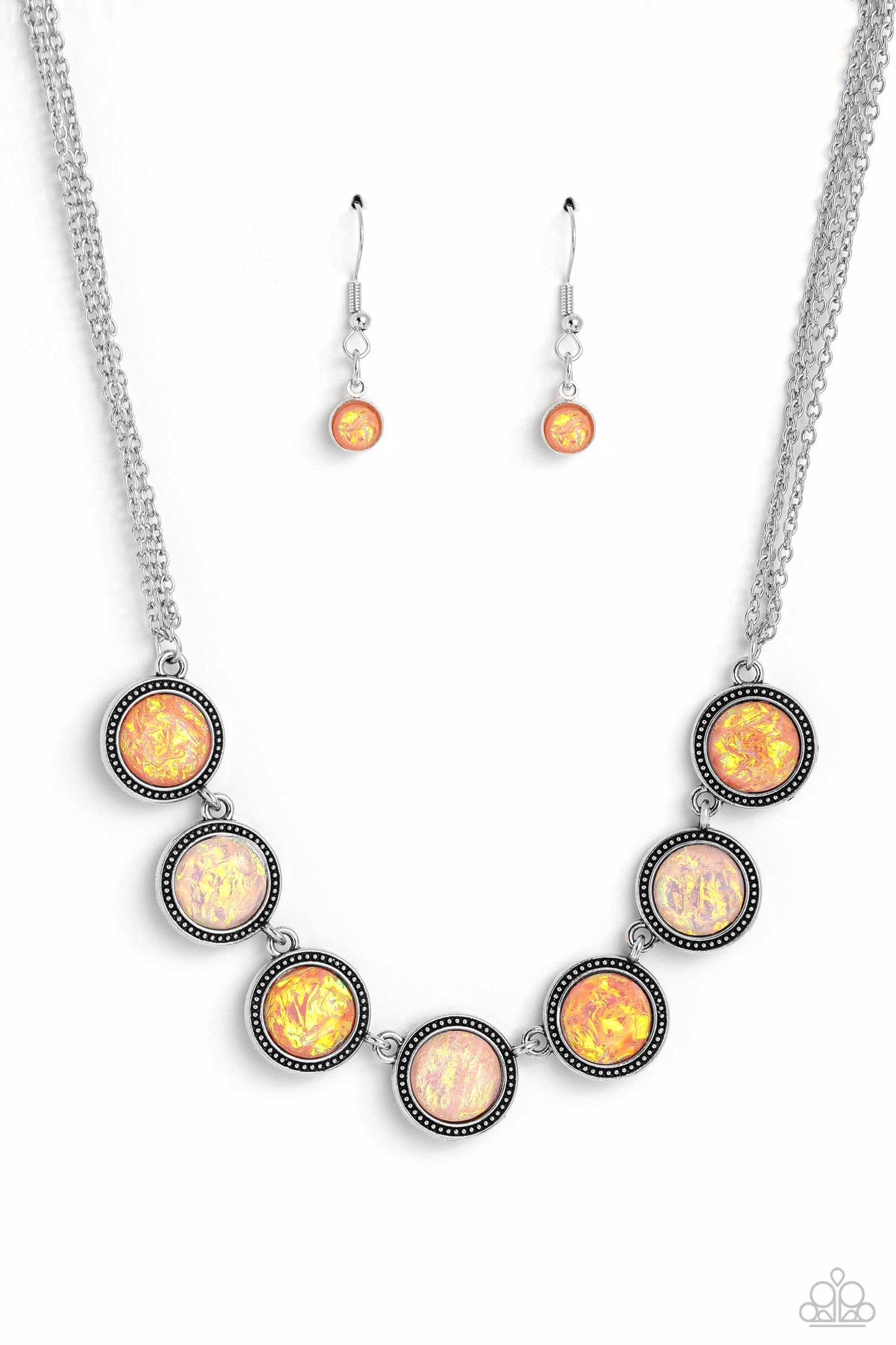 Looking for DOUBLE - Orange Necklace P2ST-OGXX-110XX