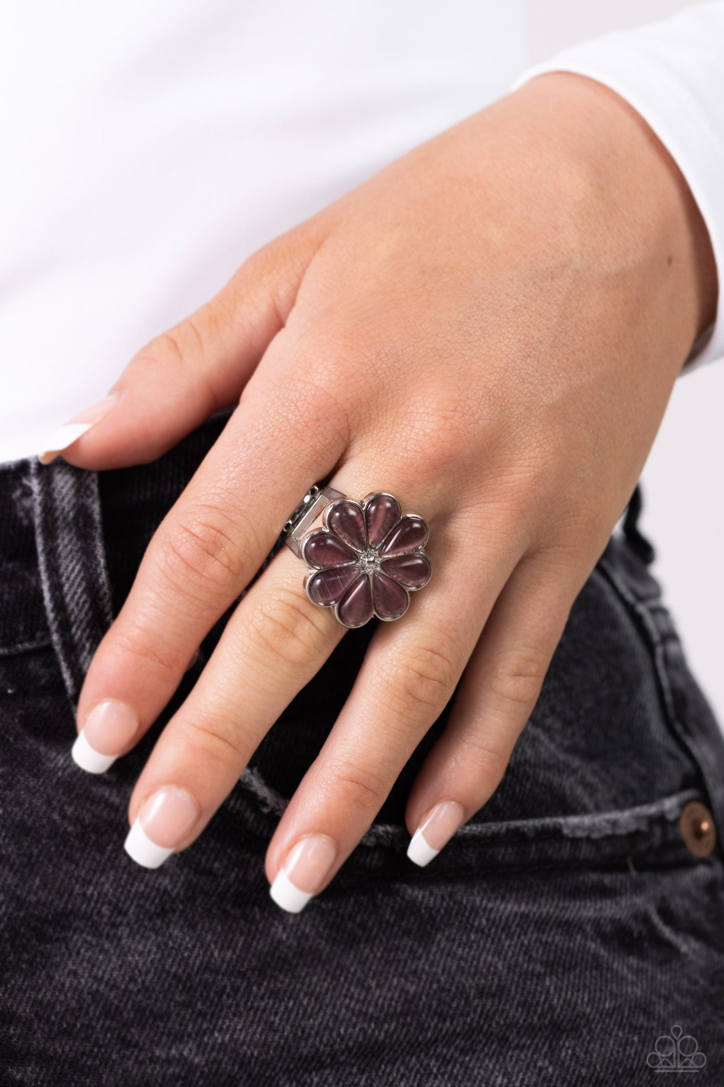 Paparazzi Gemstone Garden - Purple Ring  P4WH-PRXX-185XX