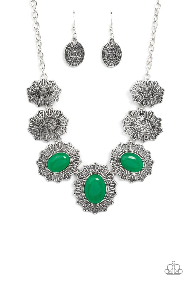 Paparazzi Necklace ~ Forever and EVERGLADE - Green