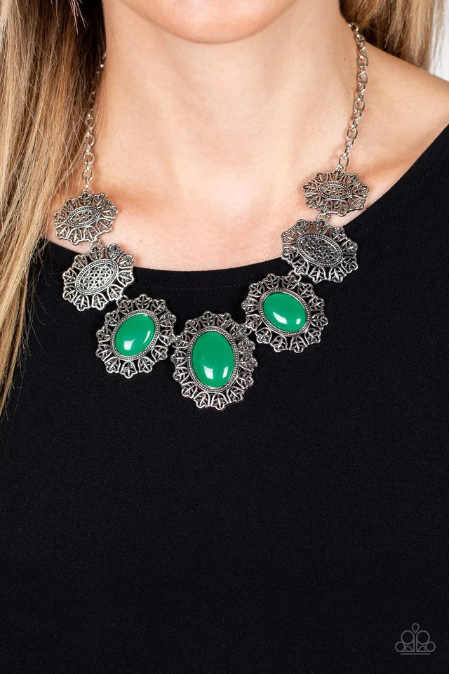 Paparazzi Necklace ~ Forever and EVERGLADE - Green