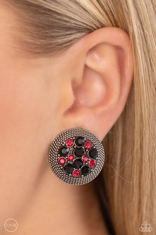 Paparazzi Stellar Status - Multi Clip On Earring P5CO-MTXX-008XX