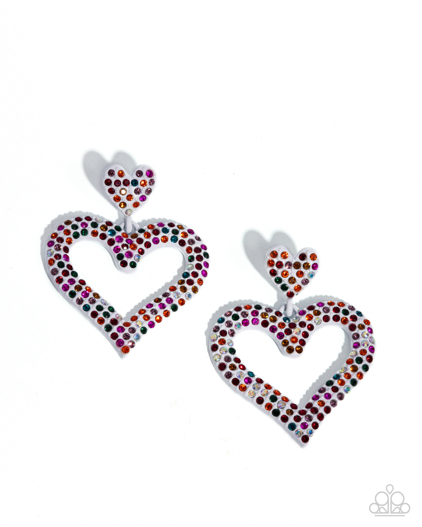 Paparazzi Dazzling Deed - Multi Post Earring P5PO-MTXX-158XX