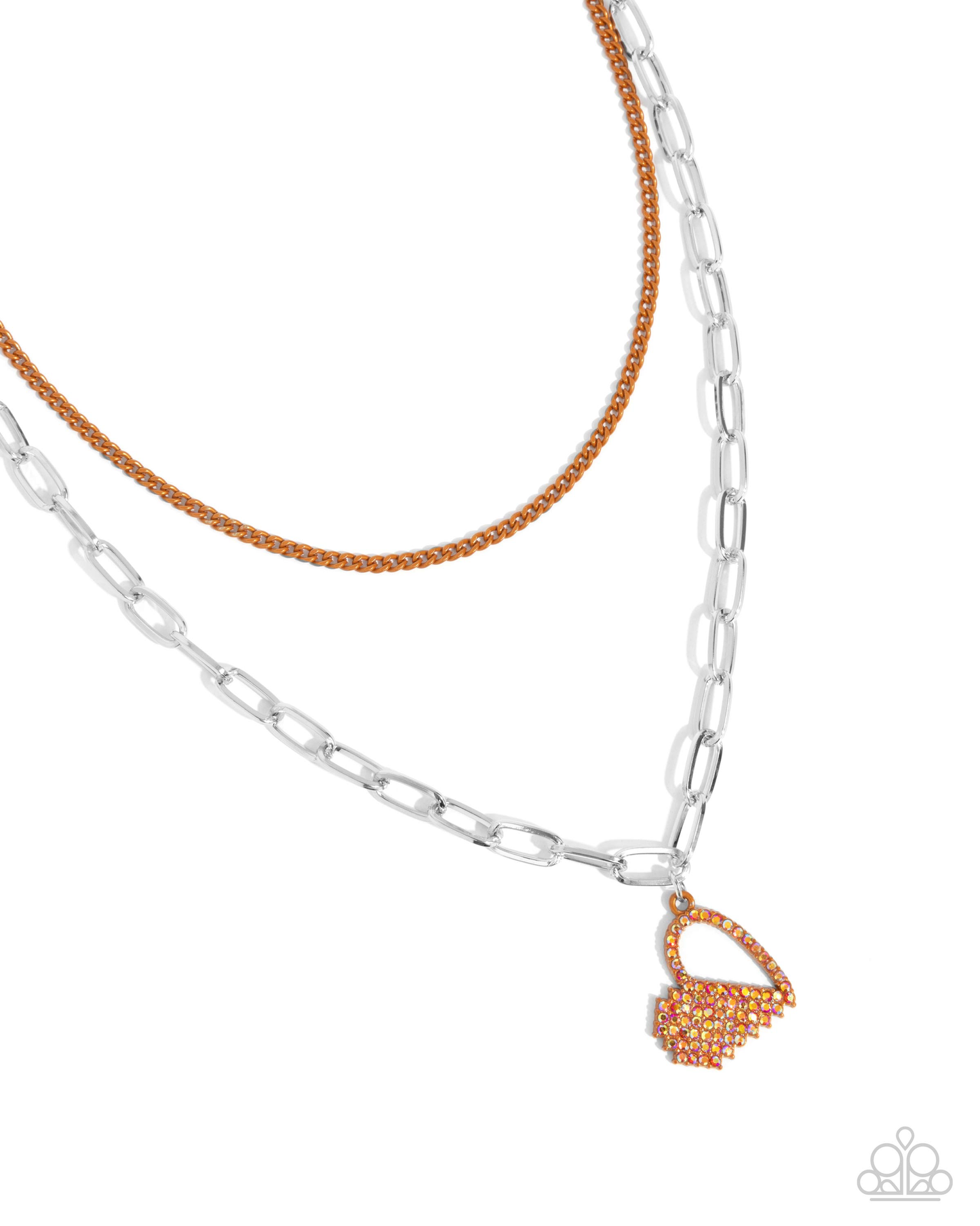 Paparazzi Love Comes and Goes... - Orange Necklace P2SE-OGXX-313XX