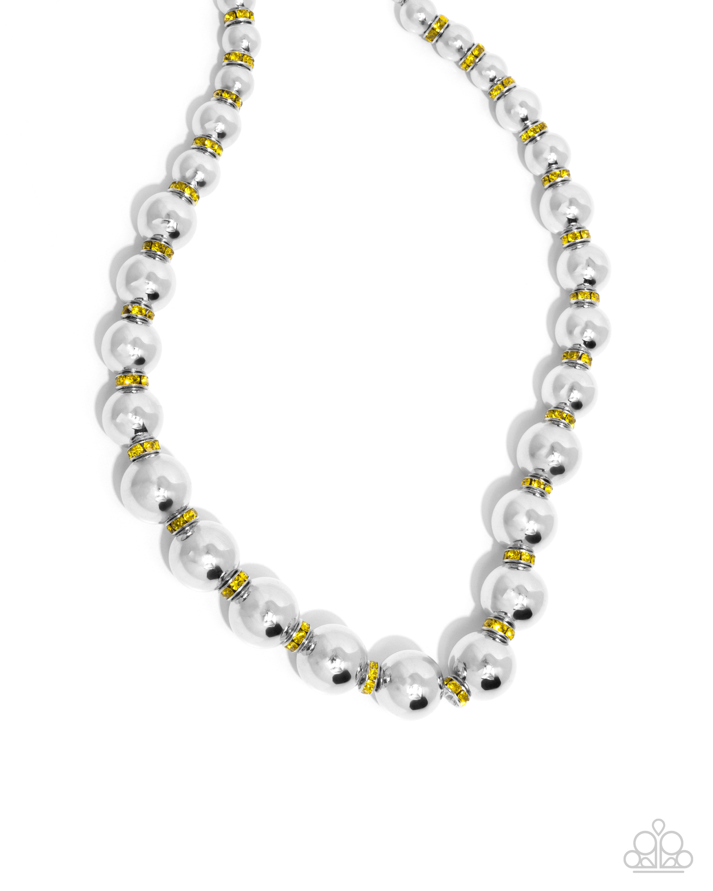 Paparazzi Color Closeness - Yellow  Necklace P2RE-YWXX-119XX